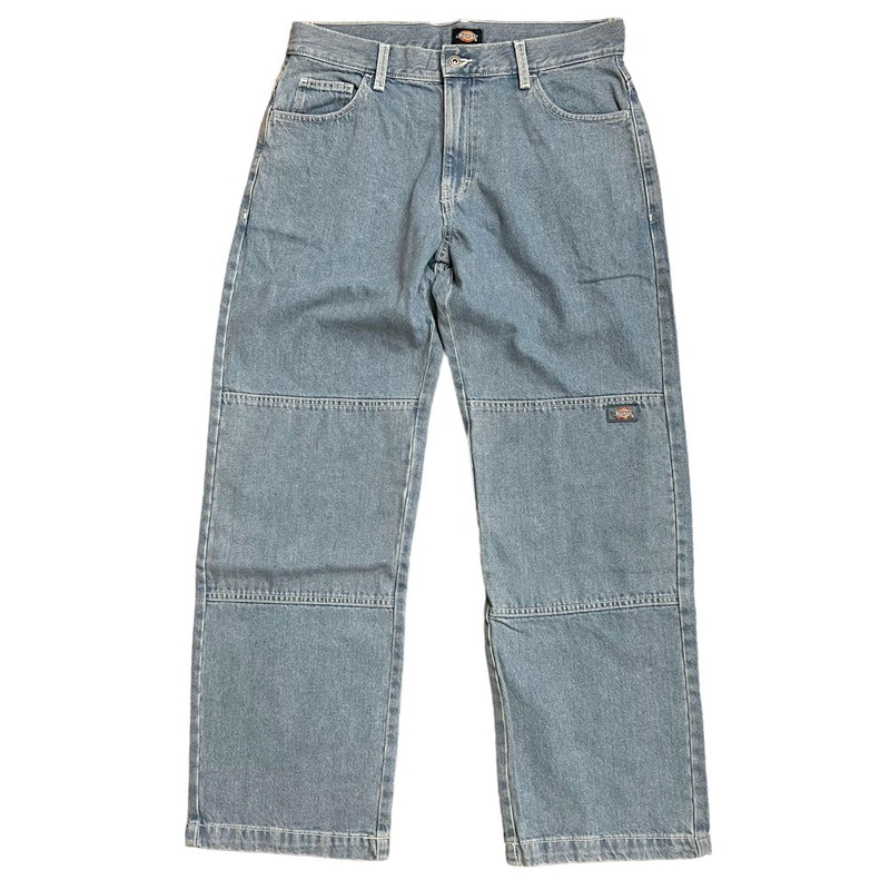 Dickies Skateboarding Pant Double Knee DUR05LTD Light Wash Denim 36×32