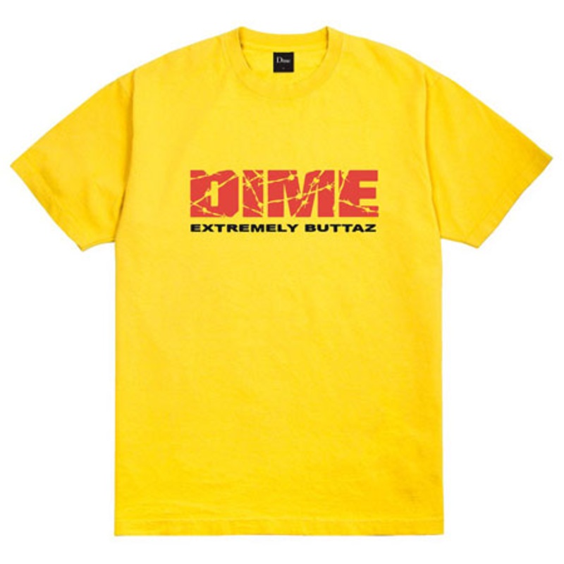 Dime Extremely Buttaz T Shirt Yellow Medium