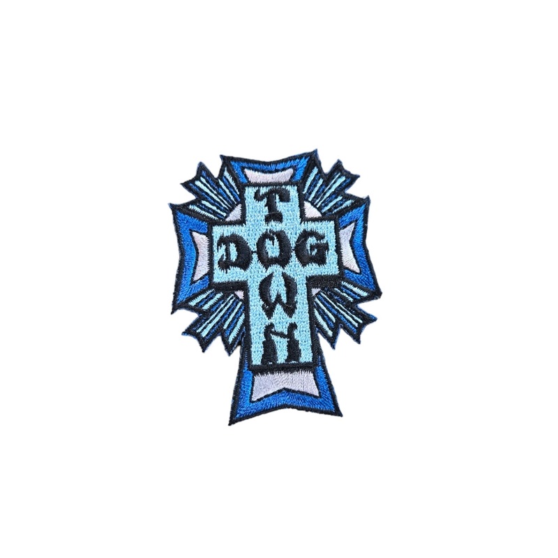 Dogtown Cross logo PATCH 2.5″- BLUE