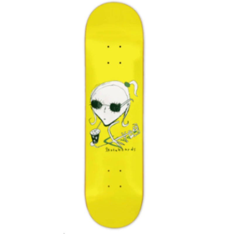 Frog Skateboards Iced Coffee Girl 8 in 8 in
