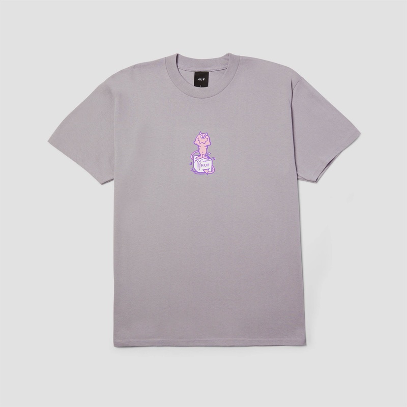 Huf Melt T-Shirt Dust Purple Small