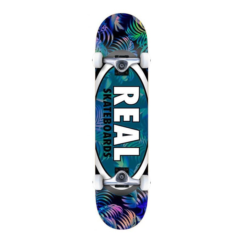 Real Skateboards 7.5″ Team Tropic Ovals 2 Complete Skateboard
