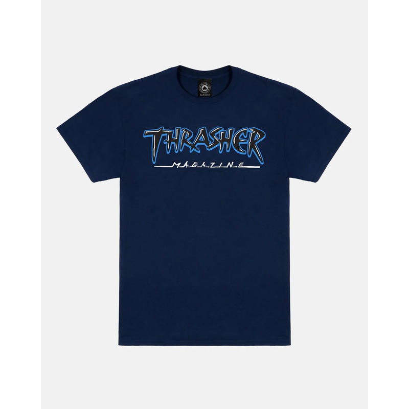 SLASH – T-SHIRT – NAVY S