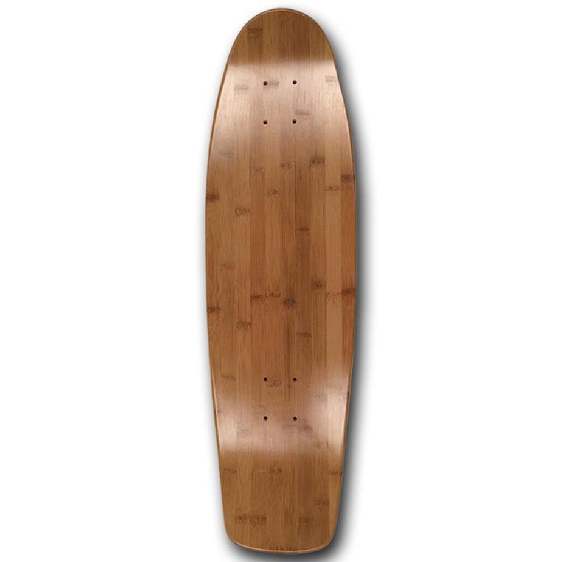 Square Tail 28″ Bamboo Cruiser Skateboard Deck