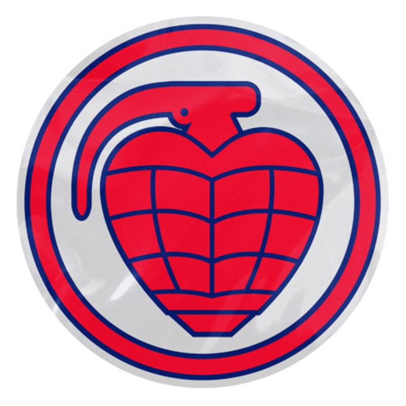 Thunder Circle Grenade Sticker Assorted 4″