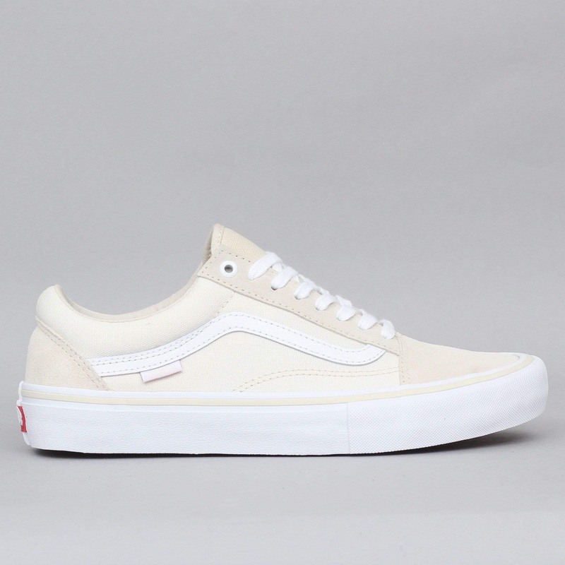 Vans Old Skool Pro Shoes Marshmallow / White UK7