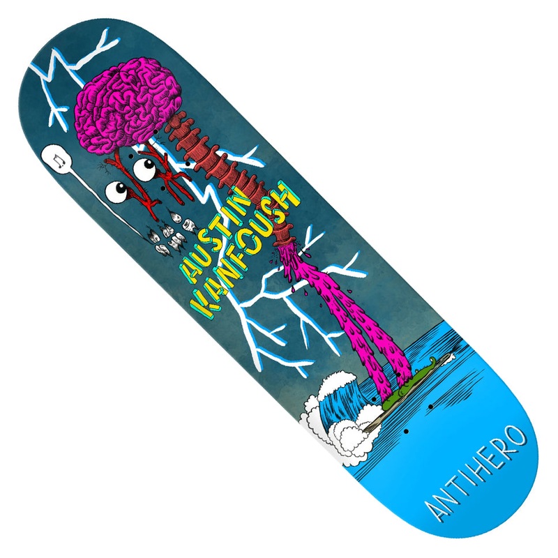 Anti-Hero Austin Kanfoush Some Legs Deck Blue 8.25 x 31.5 WB:14