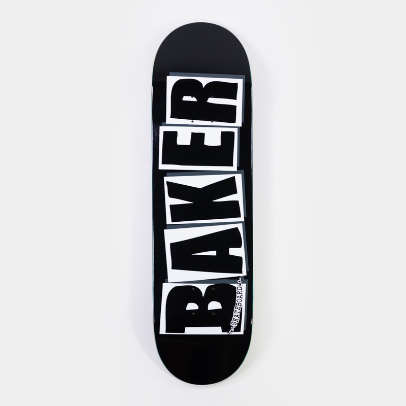 Baker 8.475″ Brand Logo Deck – Black/White 8.475″