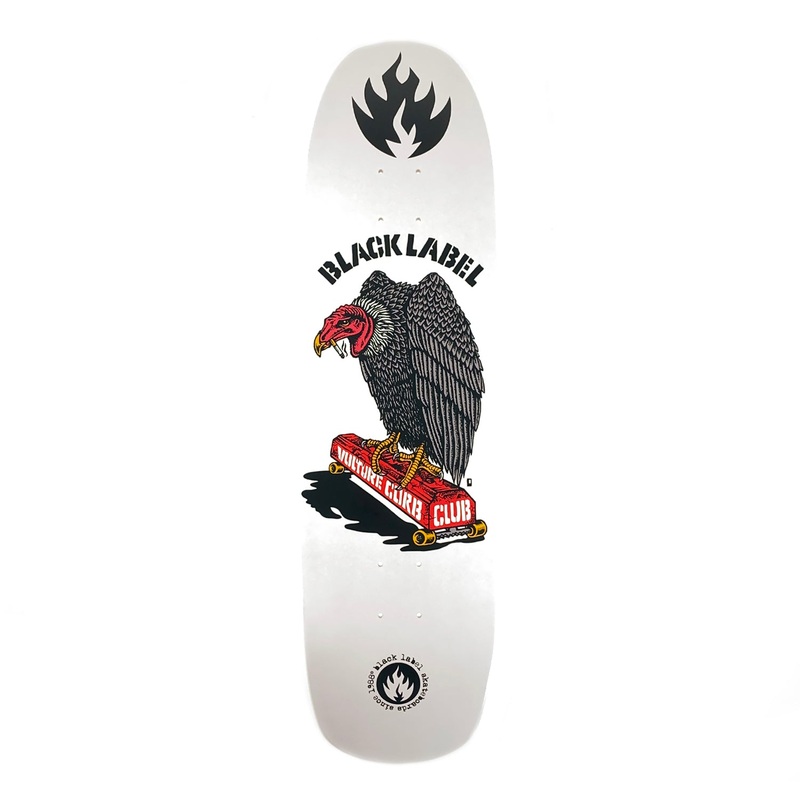 Black Label Vulture Curb Club – White Dip – 8.88″