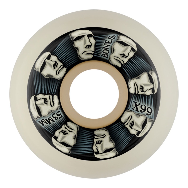BONES WHEELS X-Formula X-Ninety-Nine Head Rush 53 V5 Sidecut 99A 4pk 53mm