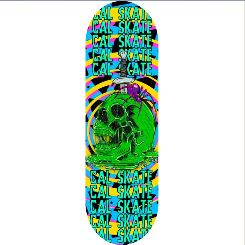Cal Skate “Perdition” Assorted Size Deck 8.0″
