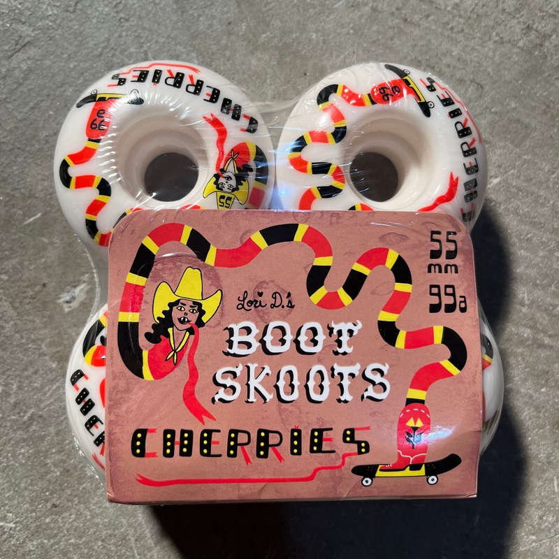 Cherries Wheels – Boot Scoots Classic Shape Wheel – 55mm 99d