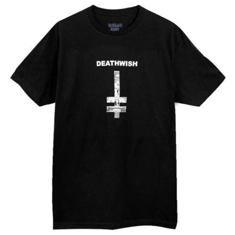 Deathwish In God We Trust T Shirt Black Small