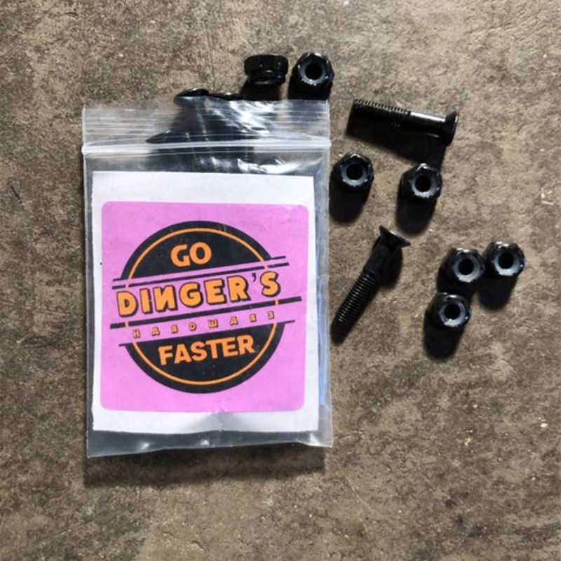 Dinger’s Hardware – 8 PK Hardware – Black 1″