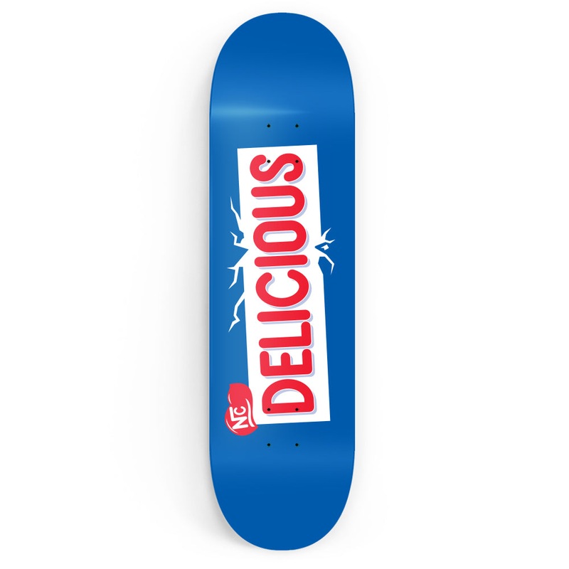 Edible Concrete Delicious Candy Bar Series Deck 8.25 in 8.25 in