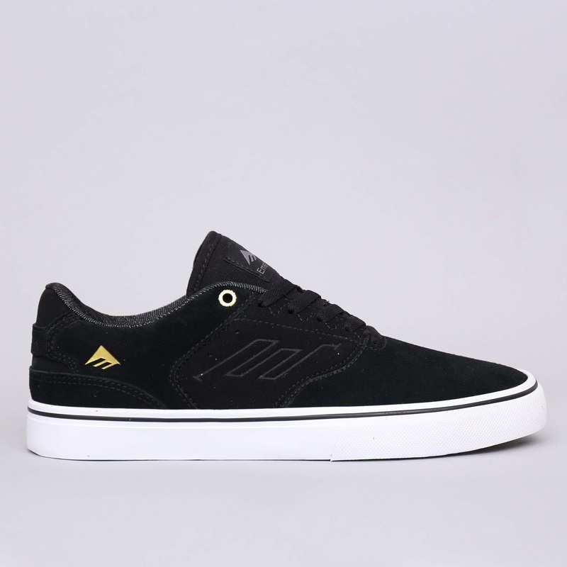 Emerica The Low Vulc Shoes Black / Gold / White UK7