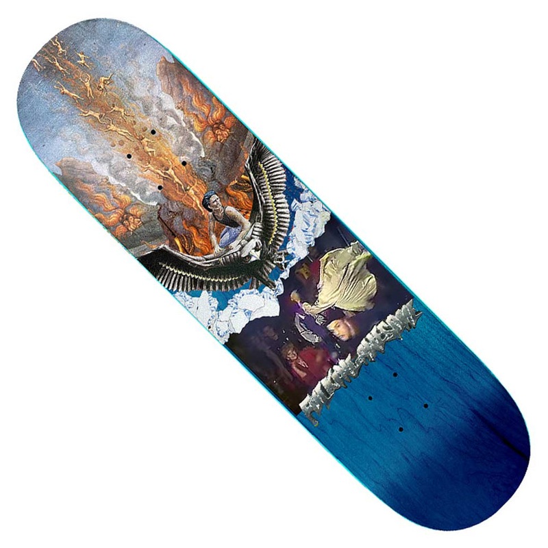 Fucking Awesome Elijah Berle Kick in The Face Deck Assorted Woodgrain 8 x 31.66 WB:14