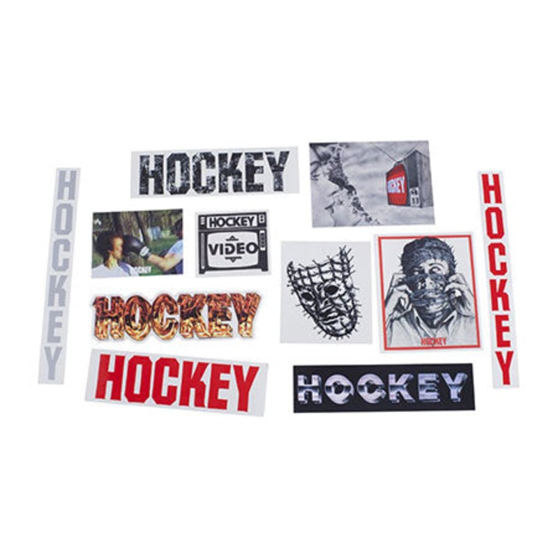 Hockey Sticker Pack 2 Assorted Assorted
