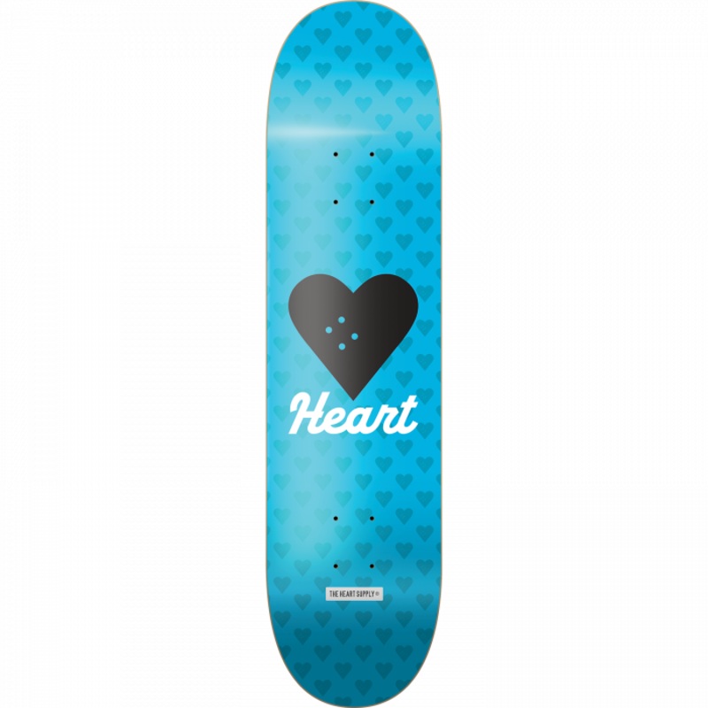HS VERTICAL FLOW NEON DECK-8.25 BLUE