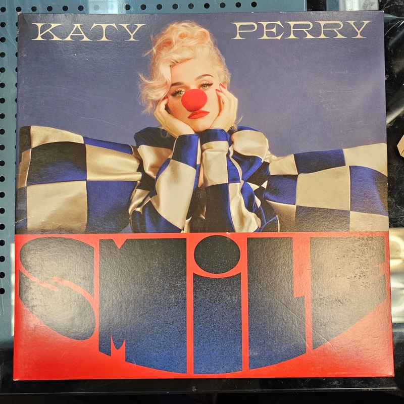 Katy Perry  Smile (Blue Color Vinyl) LP Record **USED**