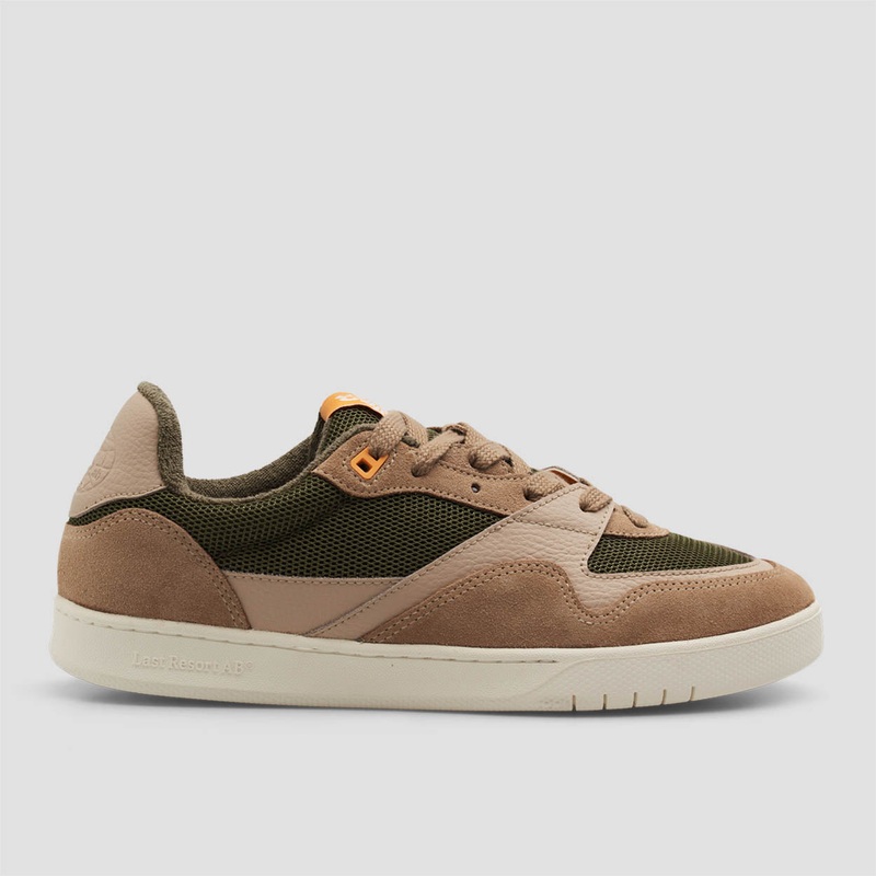 Last Resort AB CM002 Lo Skate Shoes Tactile Green / White UK3