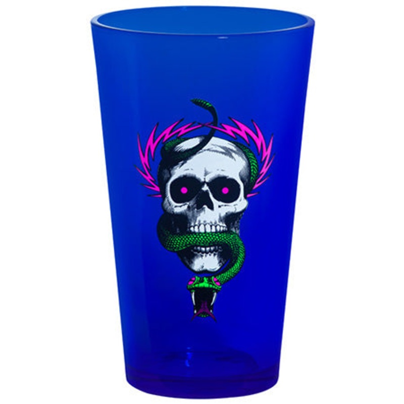 Powell Peralta McGill Skull and Snake Pint Glass Glass One size fits all