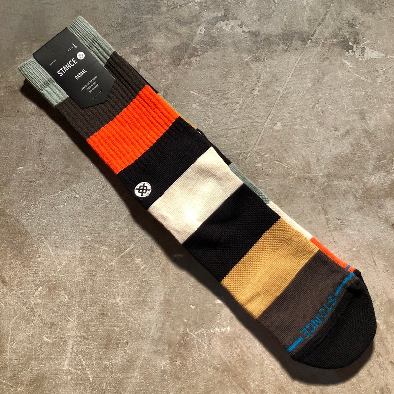 Stance Socks – Indifferent Crew Sock – Multi-Color