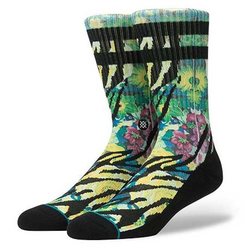 Stance Tiger Lily Crew Socks Multi Large