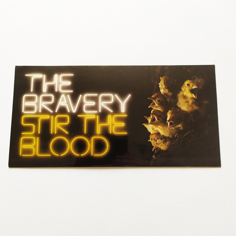 The Bravery – Stir The Blood Music Sticker