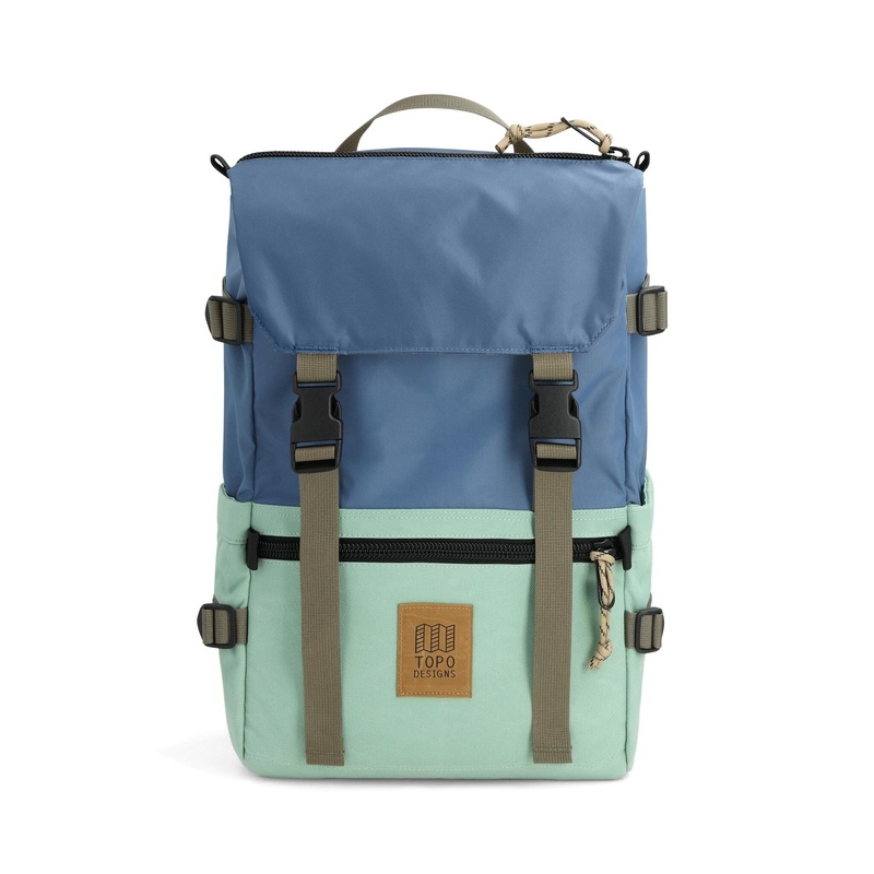 Topo Designs Rover Pack Stone Blue/Ash Green