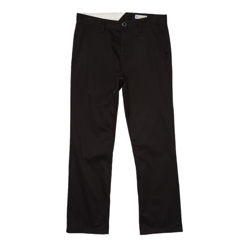 VOLCOM FRICKIN SKATE CHINO PANTS BLACK 28