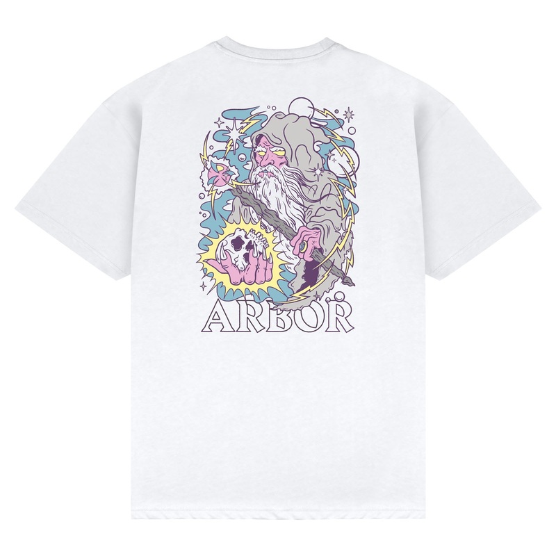 Wizard T-Shirt – White Small White