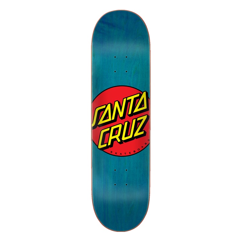 8.5in Classic Dot Santa Cruz Skateboard Deck No Color 8.5in x 32.2in