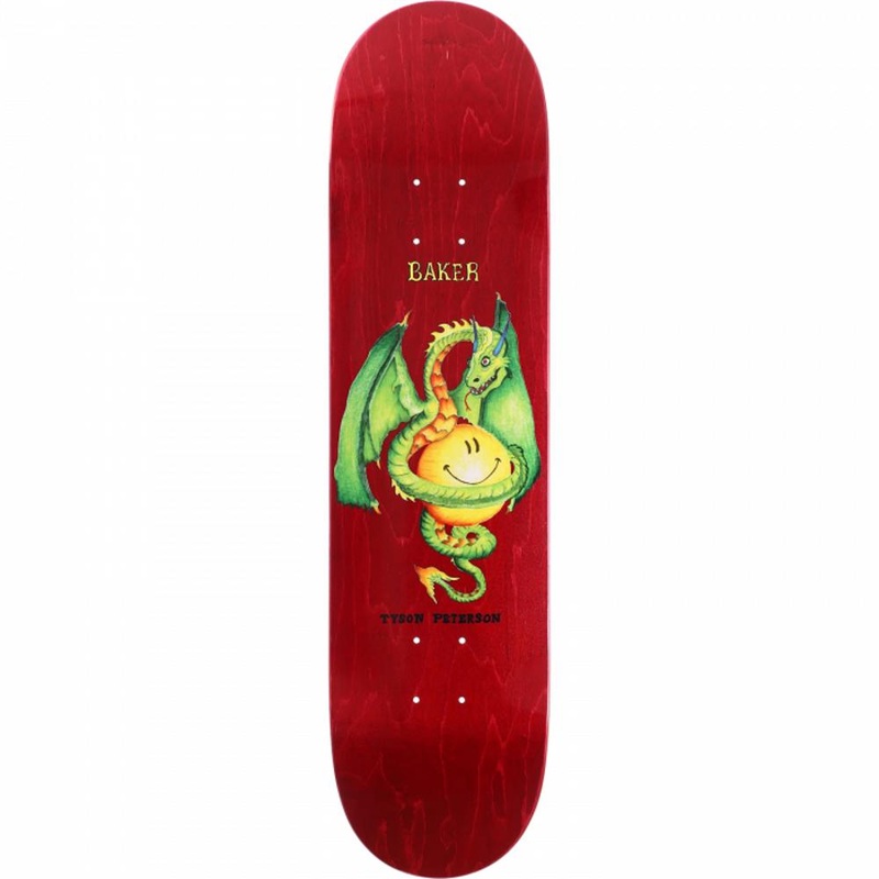 Baker Peterson Dragon 8.0″ Skateboard Deck