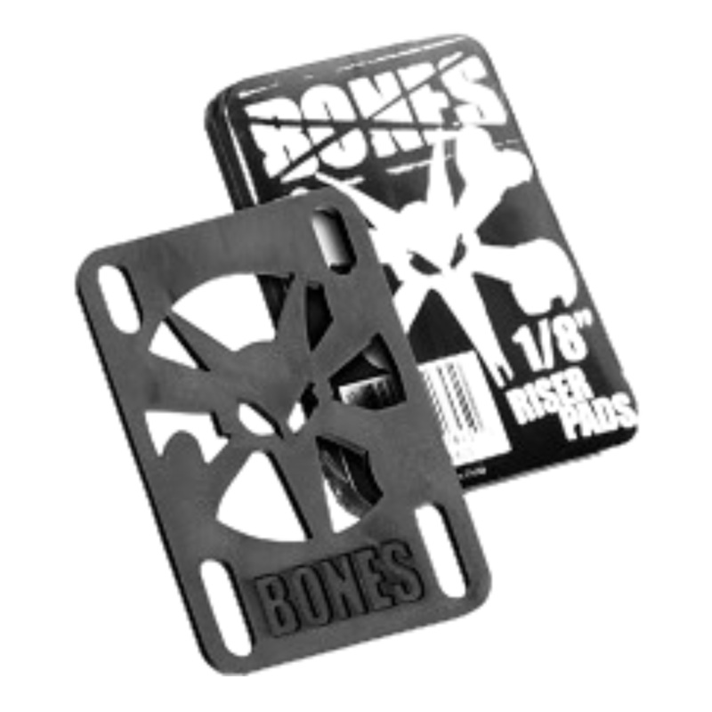 BONES WHEELS .125″ Riser Pad (2 pack) 1.25 Black