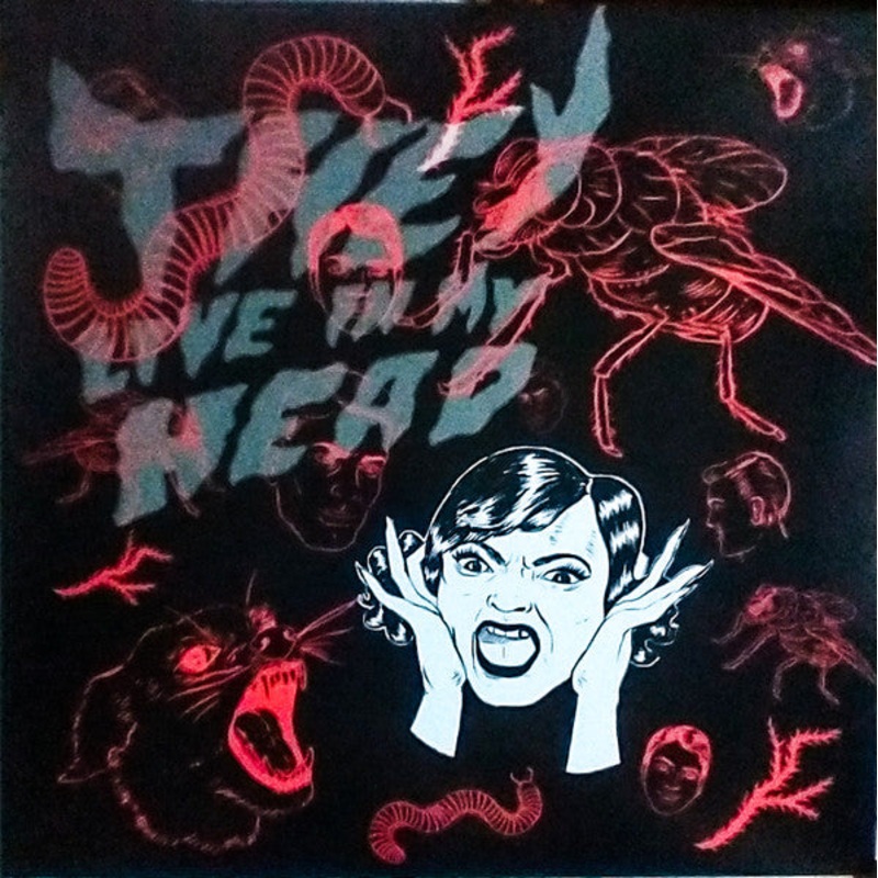 Bush Tetras – They Live In My Head Red Color Vinyl LP Record