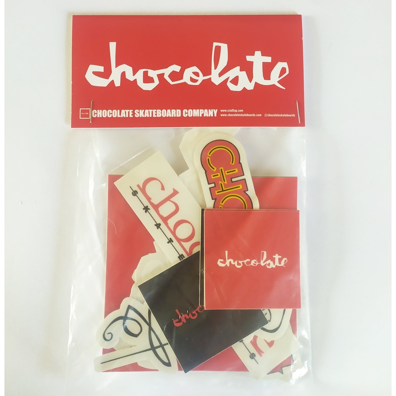Chocolate Skateboards – Heritage Sticker Pack – 10 Stickers