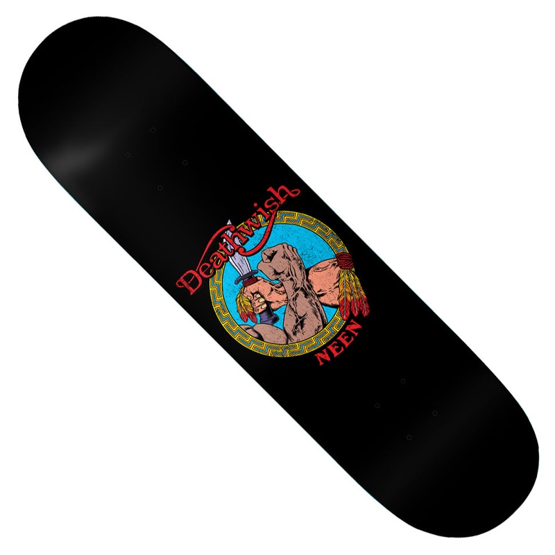 Deathwish Neen Williams Over The Top Deck Dipped Black 8.25 x 31.5 WB:14.25