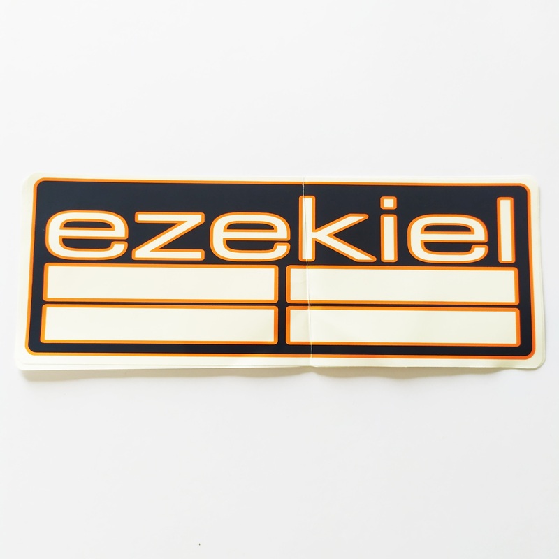 Ezekiel Skateboard Sticker