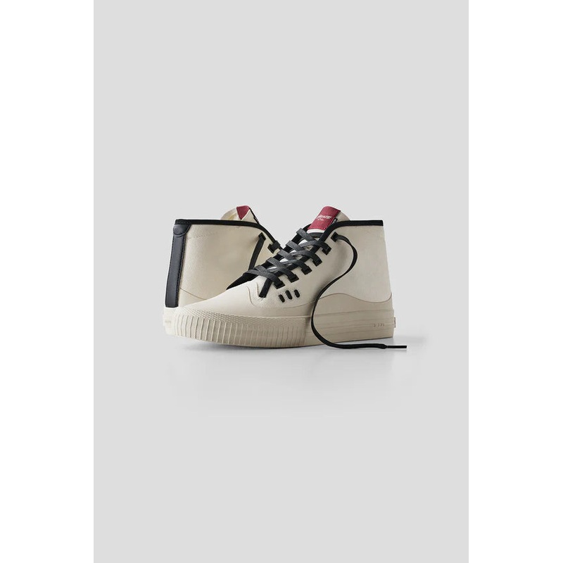 Gillette Mid Top (Cream / Black) 8