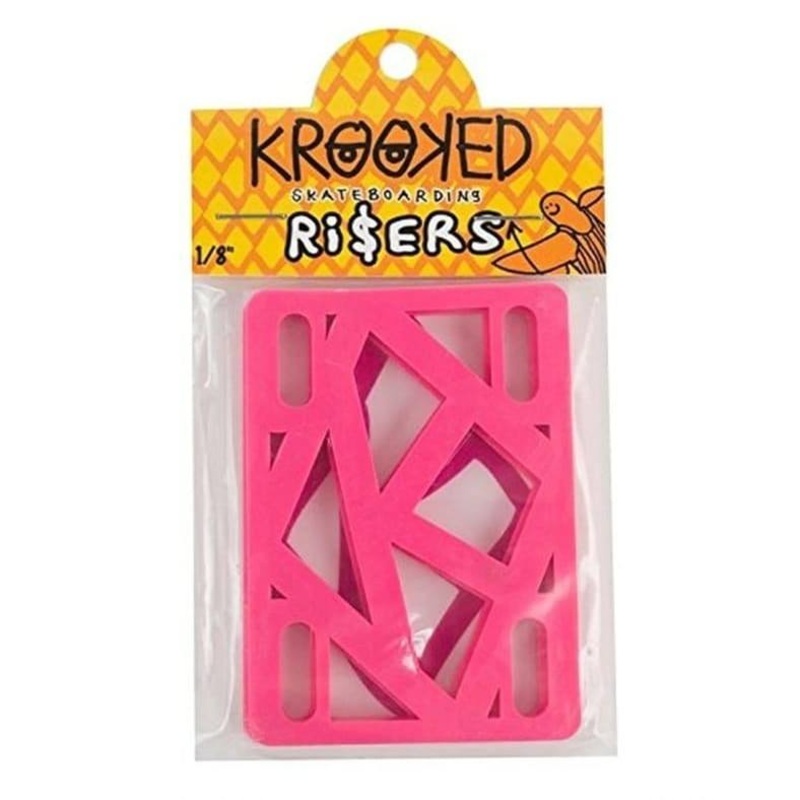 Krooked Riser Set 1/8″ Hot Pink