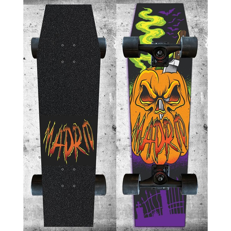 Madrid Halloween Jacko 28.5″ Cruiser Longboard Complete
