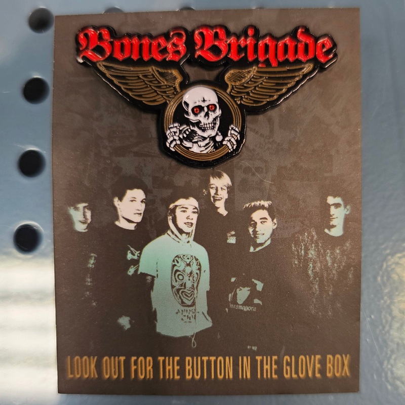 Powell Peralta Bones Brigade Autobiography Winged Ripper Enamel Lapel Pin