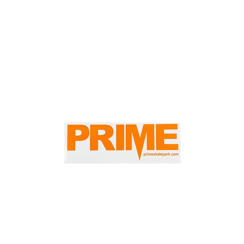 Prime Delux OG SP Sticker M – Orange / White