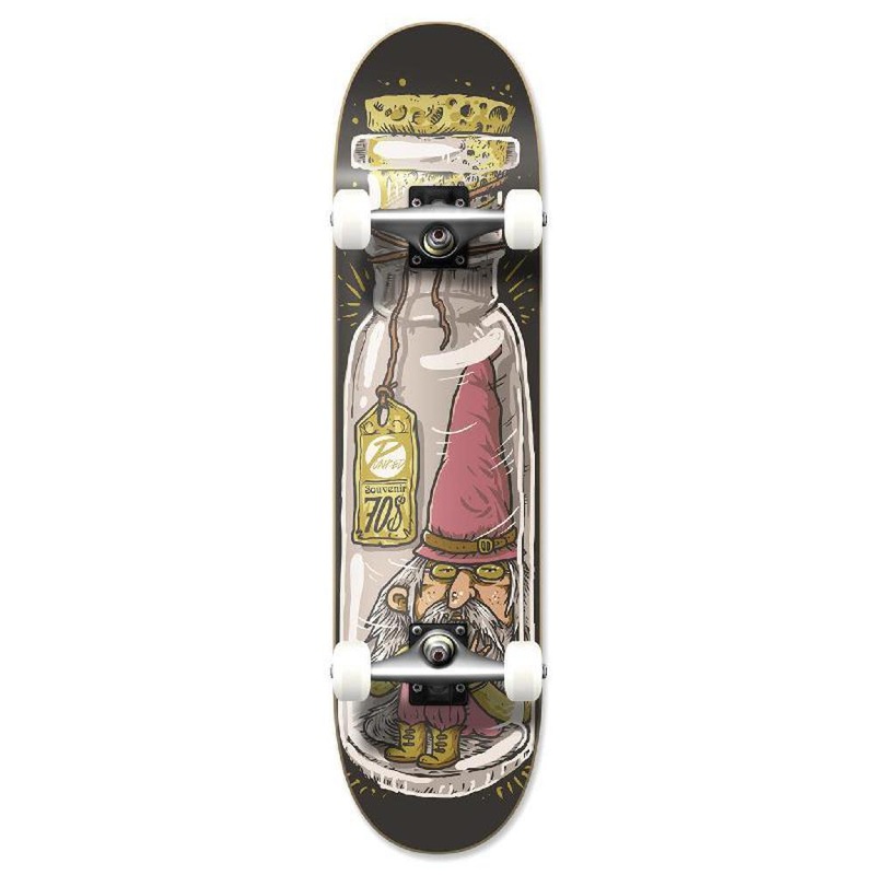 Punked Graphic Gnome Complete Skateboard Complete