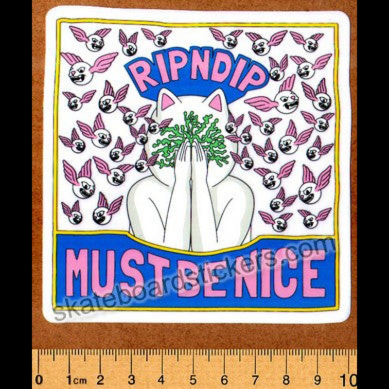 Rip N Dip Skateboard Sticker