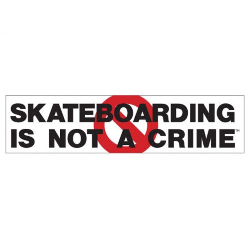 Santa Cruz Anti Sticker White 10 x 2.25