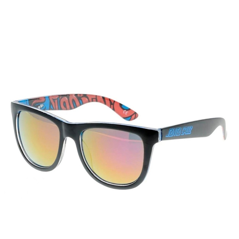 Santa Cruz Screaming Insider Sunglasses – Black / Blue