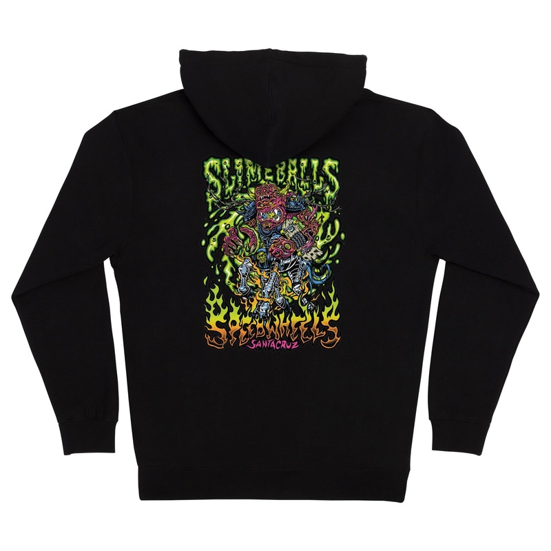 SLIME BALLS DIRTY DONNY OG SLIME HOODED SWEATSHIRT Small Black