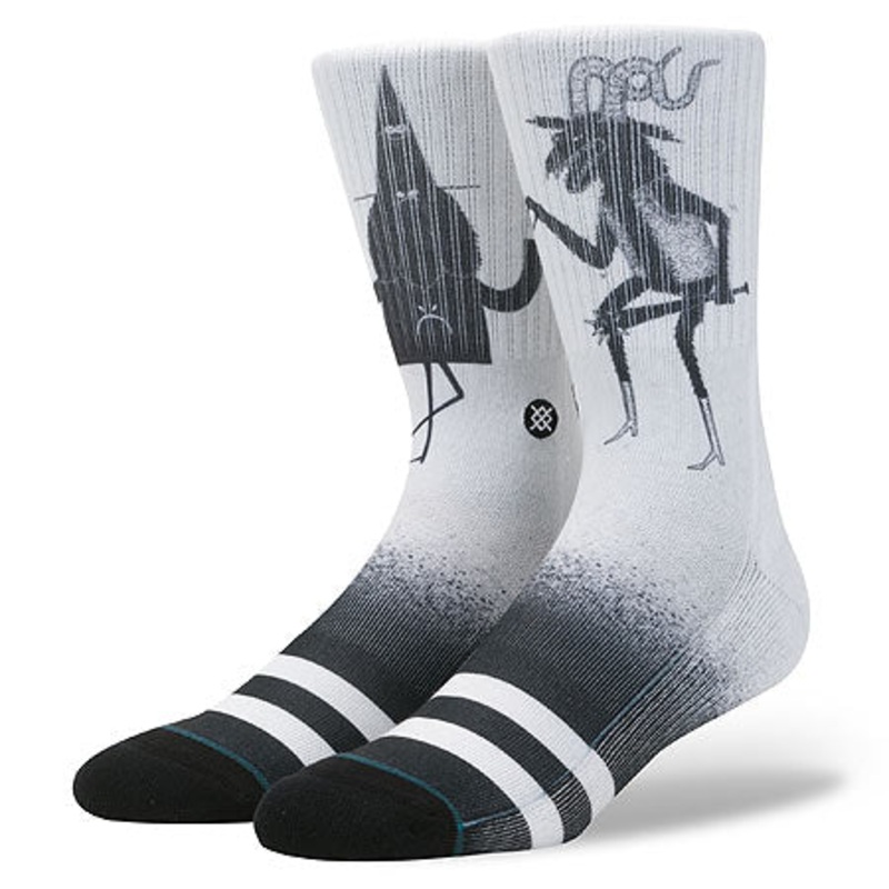Stance Wizard Time Socks White Large